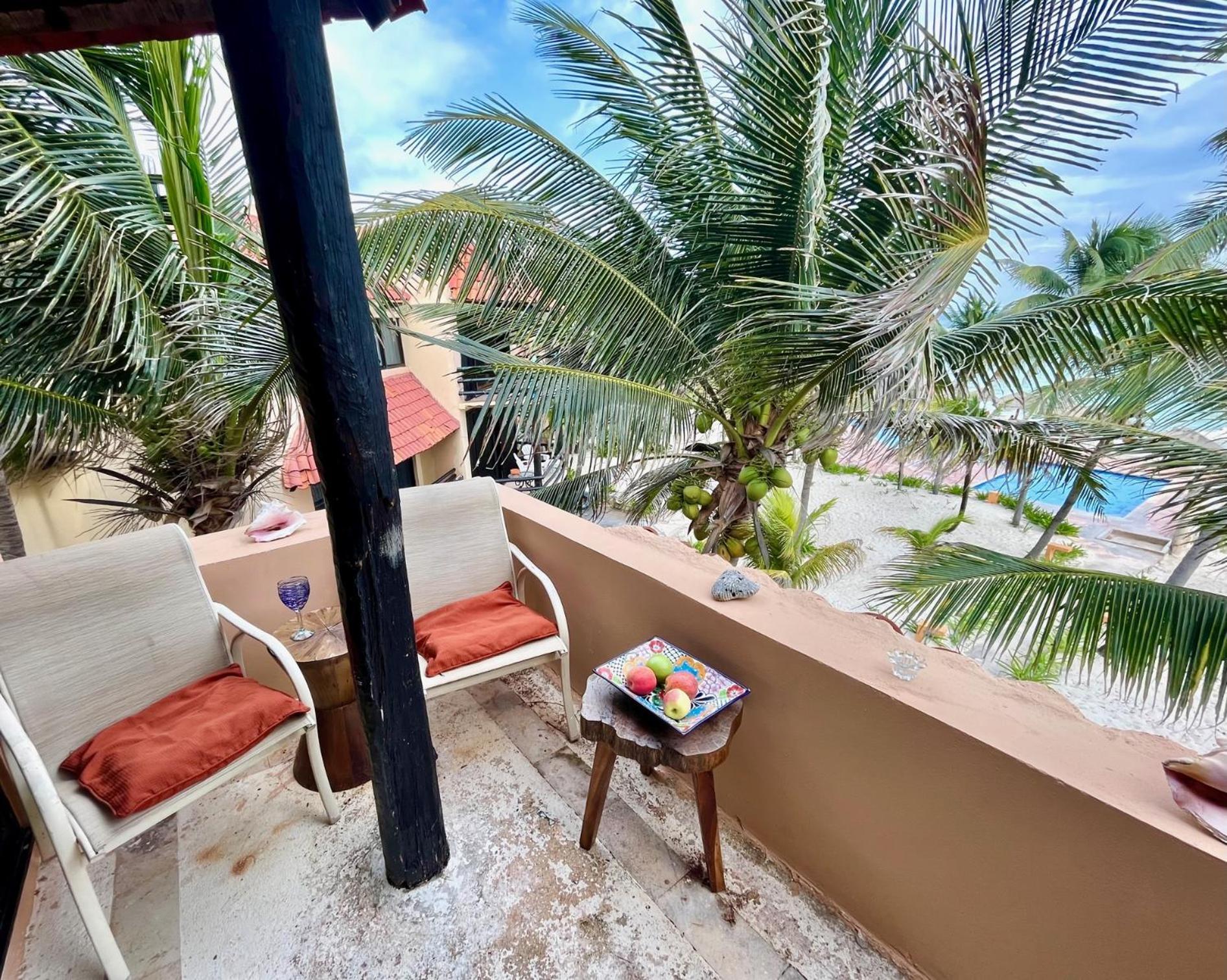 Beachfront Hammock Heaven أكومال المظهر الخارجي الصورة