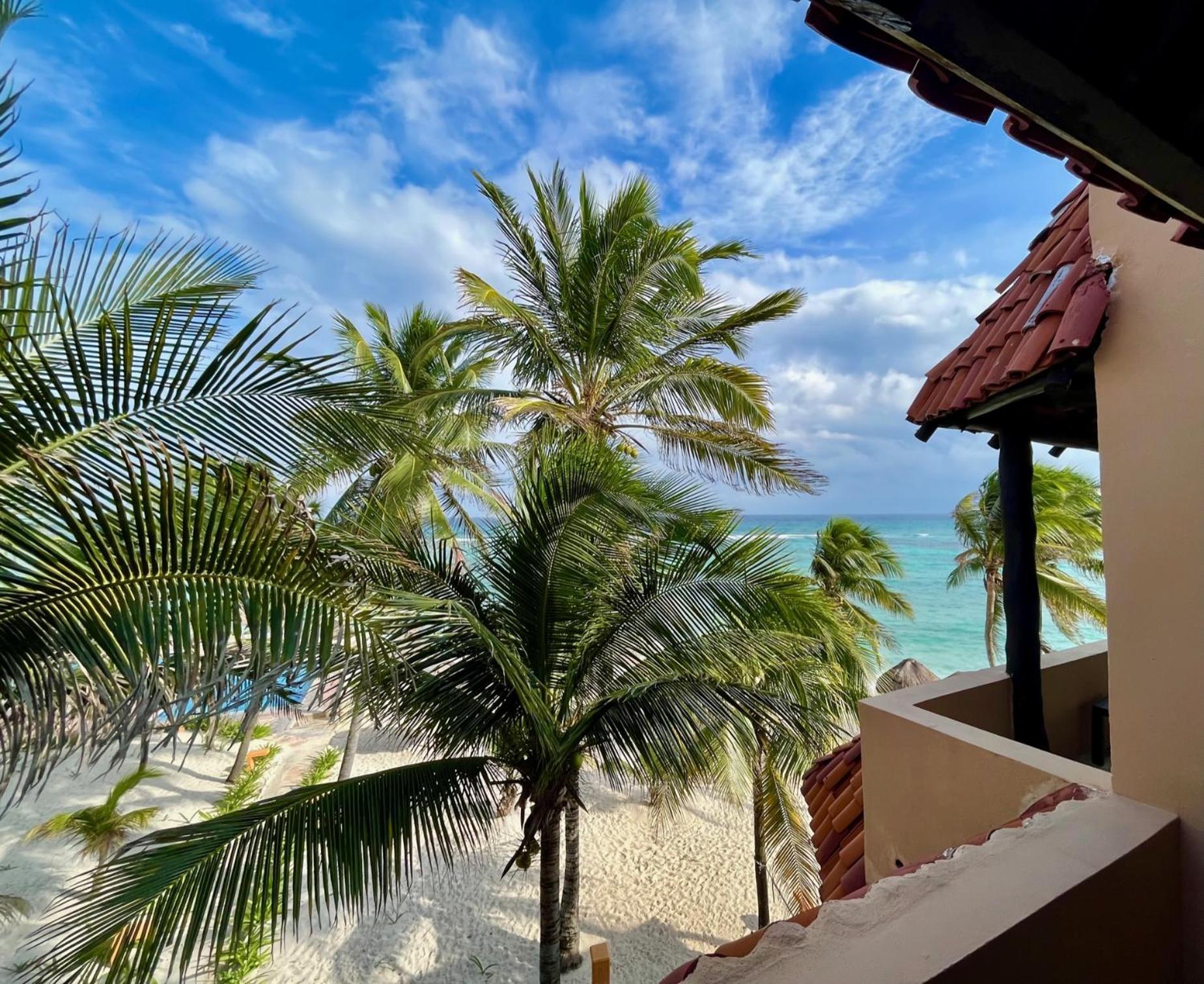 Beachfront Hammock Heaven أكومال المظهر الخارجي الصورة